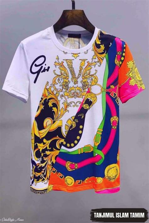 versace tshirt india|shirts that look like Versace.